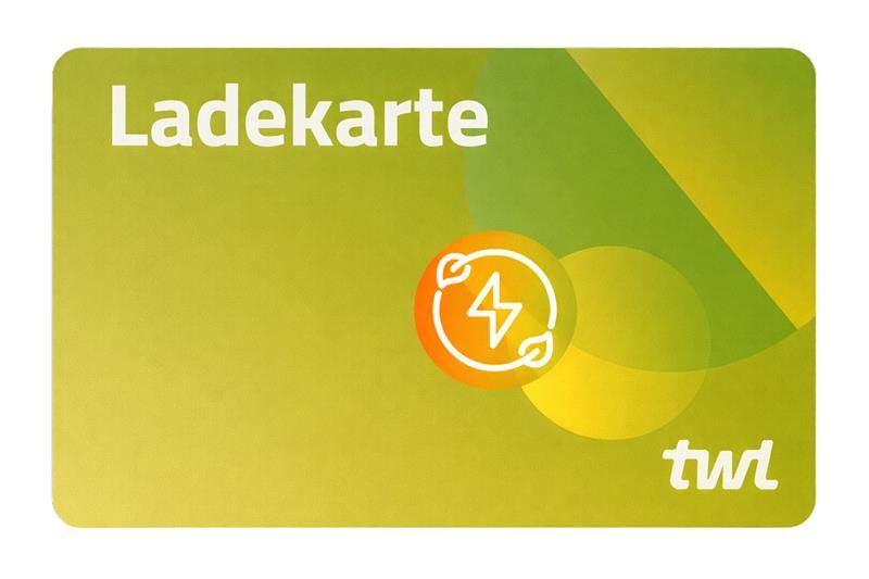 Ladekarte von TWL zum Laden Elektromobilität